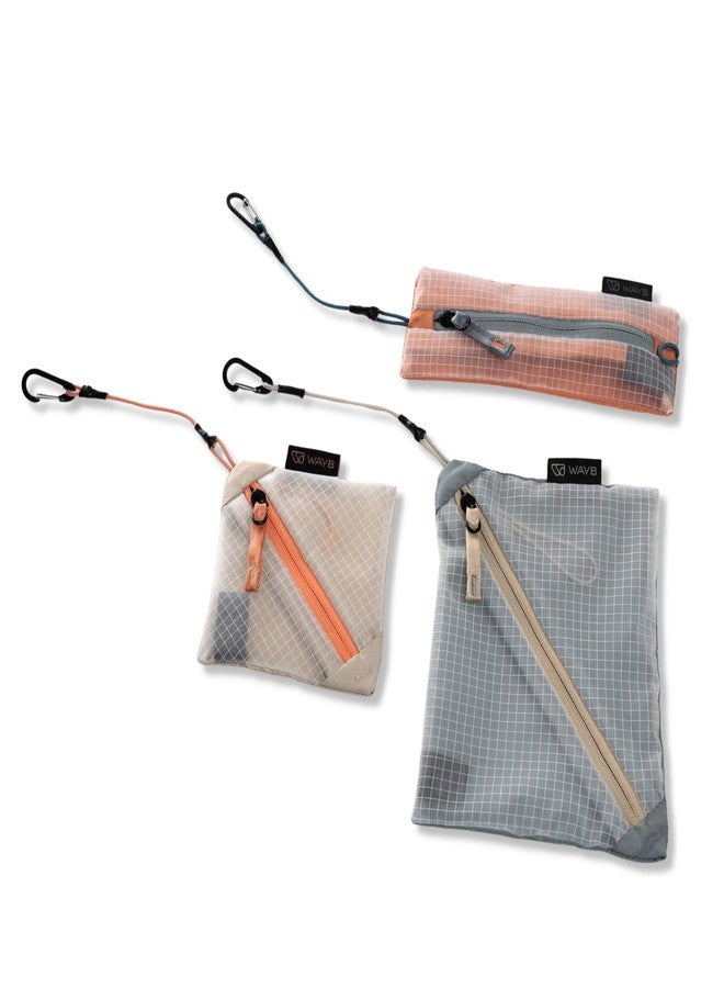 WAYB Essentials Accessories - Set of 3 | Secure Your Essentials | Sized Backpacks & Pico Carry Bag | Durable & Safe - Image 1